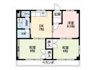 土与丸ハイツの間取り画像