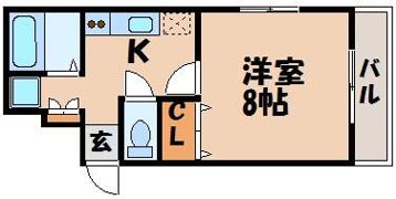 クリスタルハイツの間取り画像