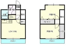 パレス大平の間取り画像