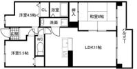 シティガーデン広畑の間取り画像