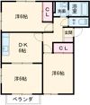 下村コーポの間取り画像