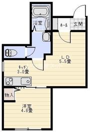 FISTA駅南の間取り画像