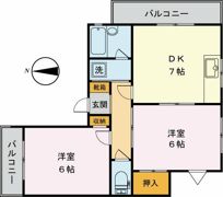 ビアンカ国立(ビアンカクニタチ)の間取り画像
