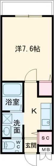 モンタネールの間取り画像