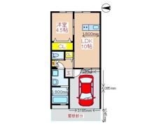 prever B（プレベールB）の間取り画像