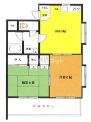 レジデンス北村の間取り画像