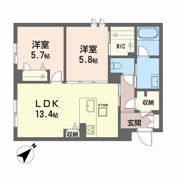 シャーメゾン パンテヴェールの間取り画像