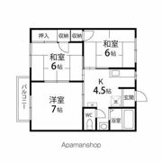 フレグランス南中山B棟の間取り画像