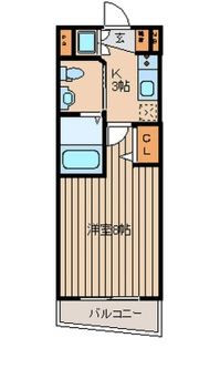 アテネOP博多の間取り画像