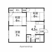 フレグランス南中山Dの間取り画像