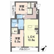 シャーメゾン パンテヴェールの間取り画像