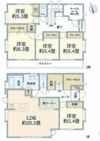 つきみ野3丁目戸建ての間取り画像