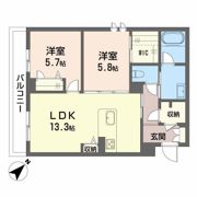 シャーメゾン パンテヴェールの間取り画像