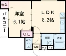 フジパレス森河内西の間取り画像