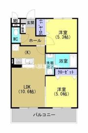オーラルバレー坂之上の間取り画像