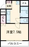 ルークレジデンス姫路Ⅲの間取り画像