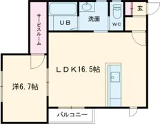 レジデンススエヒロVIの間取り画像