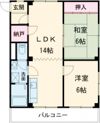 さくらハイツの間取り画像