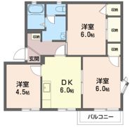 エトワールムサシノAの間取り画像