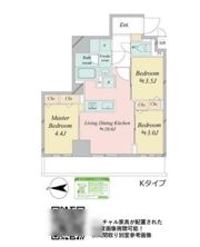 ドゥーエ王子神谷の間取り画像