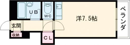 シャトレビルの間取り画像