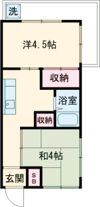 ワコーマンションの間取り画像