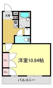 Belle Vueの間取り画像