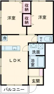 パーチェ・コセAの間取り画像