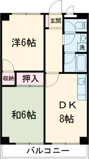 ジヴェルニー岡田の間取り画像