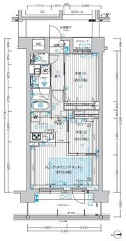 プレサンス ロジェ 上前津駅前 THE RESIDENCEの間取り画像