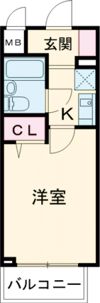 エスリード三宮第2の間取り画像