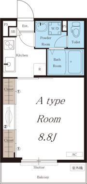 リブリ・上大岡西の間取り画像