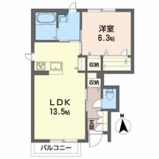 ソワサントゥディザンBの間取り画像