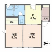グランメールの間取り画像