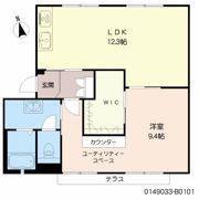 レ・シャルマントメゾン B棟の間取り画像