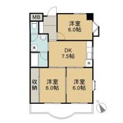 ロイヤルサイキの間取り画像