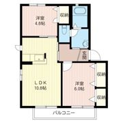 エーデル小松の間取り画像