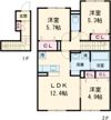 first sky Mの間取り画像