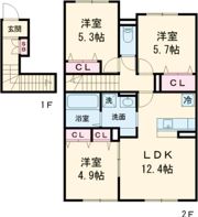 first sky Mの間取り画像