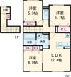 first sky Mの間取り画像