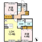 first sky Nの間取り画像