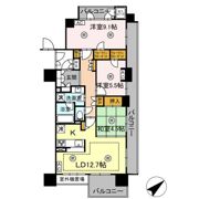 プラウド泉中央マークスの間取り画像