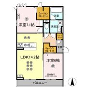 ノーブルミキの間取り画像