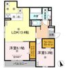 セレーノ コートの間取り画像