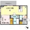 ベルイール A棟の間取り画像