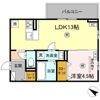 ベルイール A棟の間取り画像