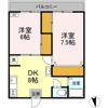 レピュート原田 Ⅲ棟の間取り画像