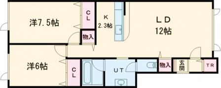ソレイユDS Ⅰの間取り画像