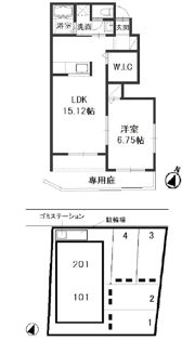 ベルリード寿町の間取り画像