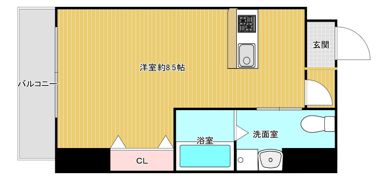ルピナス銀天町の間取り画像